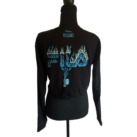 5/25$ ✨ Fila Crop Top 💙🩵🖤 - Picture 2 of 4